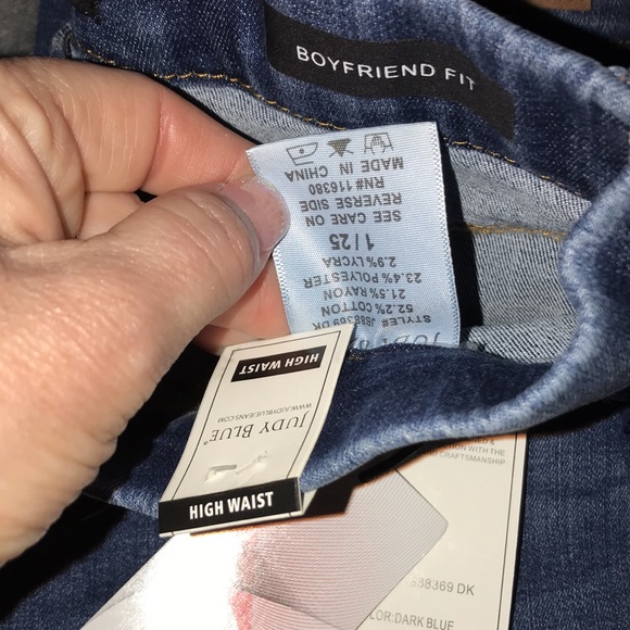 Judy Blue 1/25 Pull On Boyfriend Fit - Picture 6 of 7
